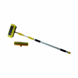 Blinky Brosses Voiture Fixes Manche Télescopique en Aluminium Attache Rapide 2 Brosses Pp Support 1 avec Fils Pvc cm.24,5X8,2 ...