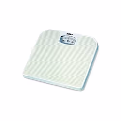 Échelles de poids. Blinky Emma - Mécanique Affichage Analogique - Support Abs Recouvert de Pvc - Blanc - Poids Max 130 Kg Div ...