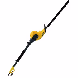 Taille-haie électrique équipé d'une tige télescopique réglable à 190 ou 250cm qui permet de tailler des haies même de grande ...