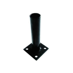 Vigor - Bases pour Poteaux Ronds Anthracite Dia.Mm. 38