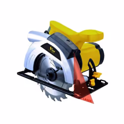 Scie circulaire portable 1200W idéale pour le bricolage et les petits travaux de menuiserie. Il est équipé d'un disque diaman ...
