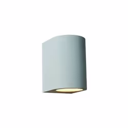 Applique murale Vigor En plâtre blanc, ne peut pas être peint Pour un usage intérieur Douille G9 35w Ampoule non incluse Dim. ...