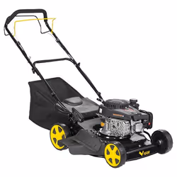 Vigor V-3946 OHV, Tondeuse à gazon poussée, 2,5 cm, 7,5 cm, 60 L, Noir, Gris, Jaune, Essence