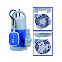 Sous-pompes électriques hu-firma 750 Puissance 750w longueur. Câble de 10 m Tension 230v/50hz Tête max 8 m profondeur 7 m Dia ...