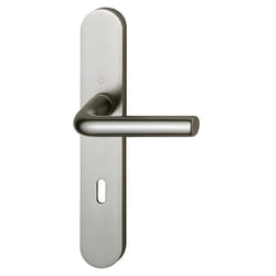 Ensemble ARLES type CLE L finition argent - HOPPE - 596195