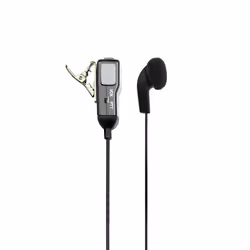 Midland MA28-L, Avec fil, Casque, Noir, Gris