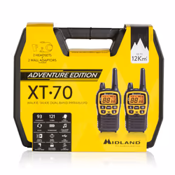 Midland XT70 Adventure radio bidirectionnelle 93 canaux 433.075 - 446.09375 MHz Noir, Jaune - Vue supplémentaire 5