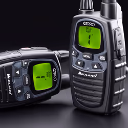 Midland G7 Pro Walkie Talkie radio bidirectionnelle 69 canaux 446.00625 - 446.09375 MHz Noir - Vue supplémentaire 9
