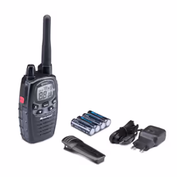 Midland G7 Pro Walkie Talkie radio bidirectionnelle 69 canaux 446.00625 - 446.09375 MHz Noir
