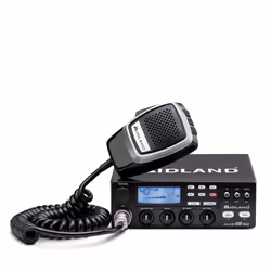 Midland Alan 48 Pro, Service radio multi-utilisations, 400 canaux, 26.565 - 27.99125 MHz, LCD, 50 mm, 150 mm