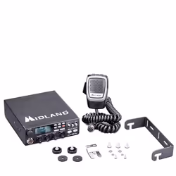 Midland Alan 48 Pro radio bidirectionnelle 400 canaux 26.565 - 27.99125 MHz Noir