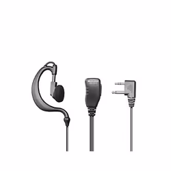 Micro Casque Midland MA21-LI - Connexion 2 Broches - Noir - Filaire - Communication Radio