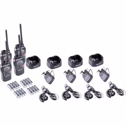 enquête 16 canaux PMR446 / 69 canaux LPD Touche d'émission pour Power High ou Low Qualité audio améliorée 38 codages CTCSS / ...