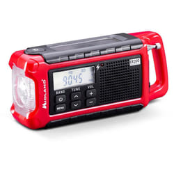 Midland ER200 Portable Analogique Noir, Rouge