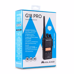 Midland G18 Pro radio bidirectionnelle 99 canaux 446.00625 - 446.19375 MHz Noir - Vue supplémentaire 4