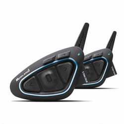 Midland C1414.03 interphone pour moto 1600 m Noir, Bleu