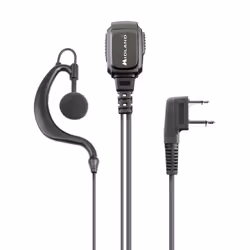 Midland MA21 L Pro, Avec fil, Appels/Musique, Casque, Noir