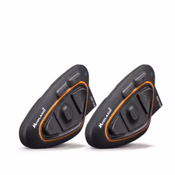 Midland BTX1 Pro interphone pour moto 300 m Noir, Orange