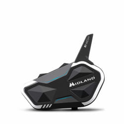 Midland C1585 interphone pour moto 2000 m Noir, Blanc