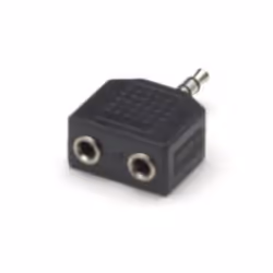 G&BL 225B, 3.5mm, 2 x 3.5mm, Noir