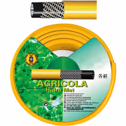Tube jaune hidro-mat - Tuyau, diamètre : 30 mm. - Rouleau : 25 mètres. - Idéal pour les travaux dans le jardin. - Article éga ...