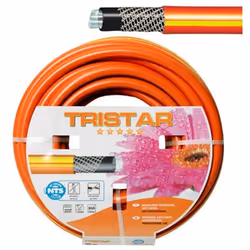 Tuyau orange tissé « Sans torsion » - Tuyau d'irrigation doté d'un système exclusif breveté « système sans torsion » qui évit ...