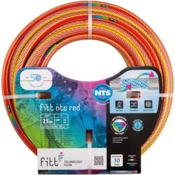 Bradas - fitt nts red 1/2' (12,5 mm) 30m, Tuyau d'arrosage de jardin solide et malléable pour une utilisation intensive