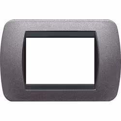 bticino L4803GF, Graphite, Toutes marques, 119 mm, 80 mm, 1 pièce(s)