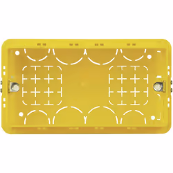 Caractéristiques générales Livinglight Air - boîtes d'encastrement Maçonnerie - 4 modules - Profondeur 40 mm