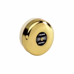 BTICINO 33N Cloche tympanique Pour installation murale ou en caisson art. 500 Tension 8/12V ACCouleur bronze