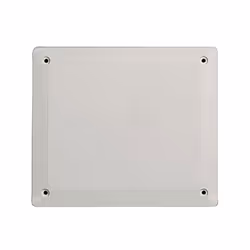 Couvercle de rechange Biticino pour boîte de dérivation MULTIBOX encastrée (16209), en résine antichoc, complet de vis de fix ...