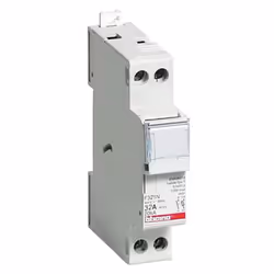 Interrupteur-sectionneur fusible Bticino, avec les caractéristiques suivantes : Tension 500 Vac Courant d'entrée 32A 1 module ...