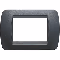 bticino L4803PA, Acier brossé, Plastique, 119 mm, 80 mm
