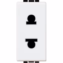 Caractéristiques générales Livinglight - prises courant fort Prises standards internationauxPrise standard euro-US - 2P+T - 1 ...