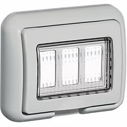 bticino 25603, Gris, Toutes marques, 122 mm, 98 mm, 1 pièce(s)