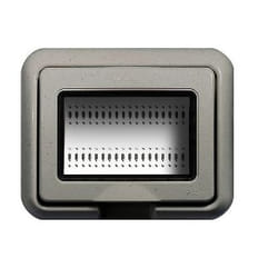 bticino 24603N Plaque de commutation et obturateur Gris