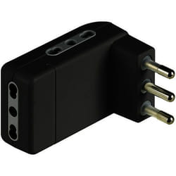 bticino S3606GE adaptateur prise d'alimentation Anthracite