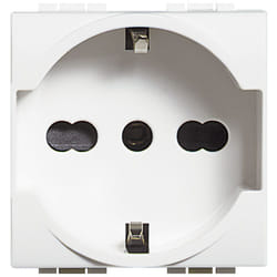 bticino N4140/16 prise de courant CEE 7/3 Blanc