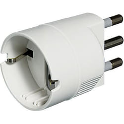 bticino S3624D adaptateur prise d'alimentation Blanc