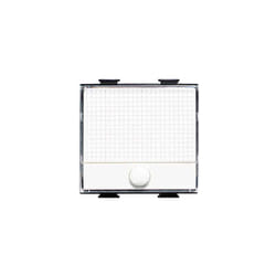 Bouton poussoir 1P no 10A 250V avec nom de la table plaque Matix AM5008