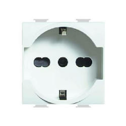 Bticino - Matix presa presa unel standard allemand 16a white am5440/16