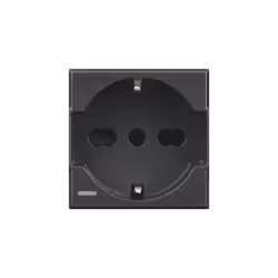 Bticino Axolute Gris Anthracite prise électrique universelle schuko. La prise électrique schuko, également appelée prise alle ...