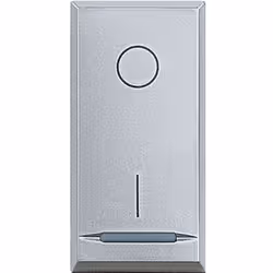 Interrupteur Bticino Axolute Gris tech bipolaire également appelé interrupteur 0/1. L'interrupteur est généralement utilisé p ...