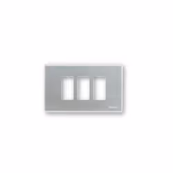 Plaque Bticino Magic 3 modules La plaque Bticino Magic 3 modules est fabriquée en aluminium oxydé de haute qualité, avec une  ...