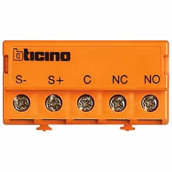 bticino 346250, Orange, bticino, Linea 2000, Linea 3000, Sfera, 1 pièce(s)