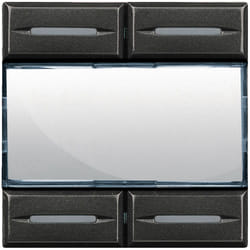 BTicino HS4680 MyHome_Up Commande 4 Scénarios Axolute, Anthracite