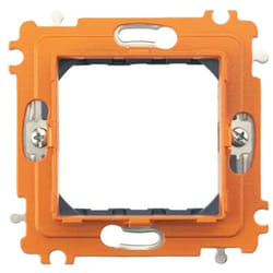 Bticino - Support Axolute 2 modules avec vis et clips H4702