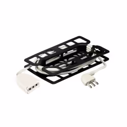 bticino 2536B, 3 m, Blanc, IMQ, 1 sortie(s) CA, 10 A, 250 V