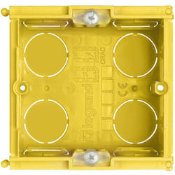 Boîte d'encastrement pour maçonnerie prof. 50 mm 2 modules Bticino 502E