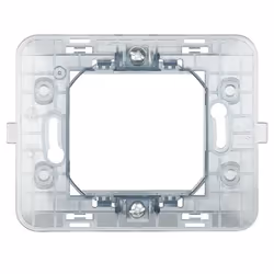 Support 2 modules Bticino Matix. Hauteur 70 mm, largeur 93 mm. Ce support vous permet de fixer uniquement les plaques Bticino ...